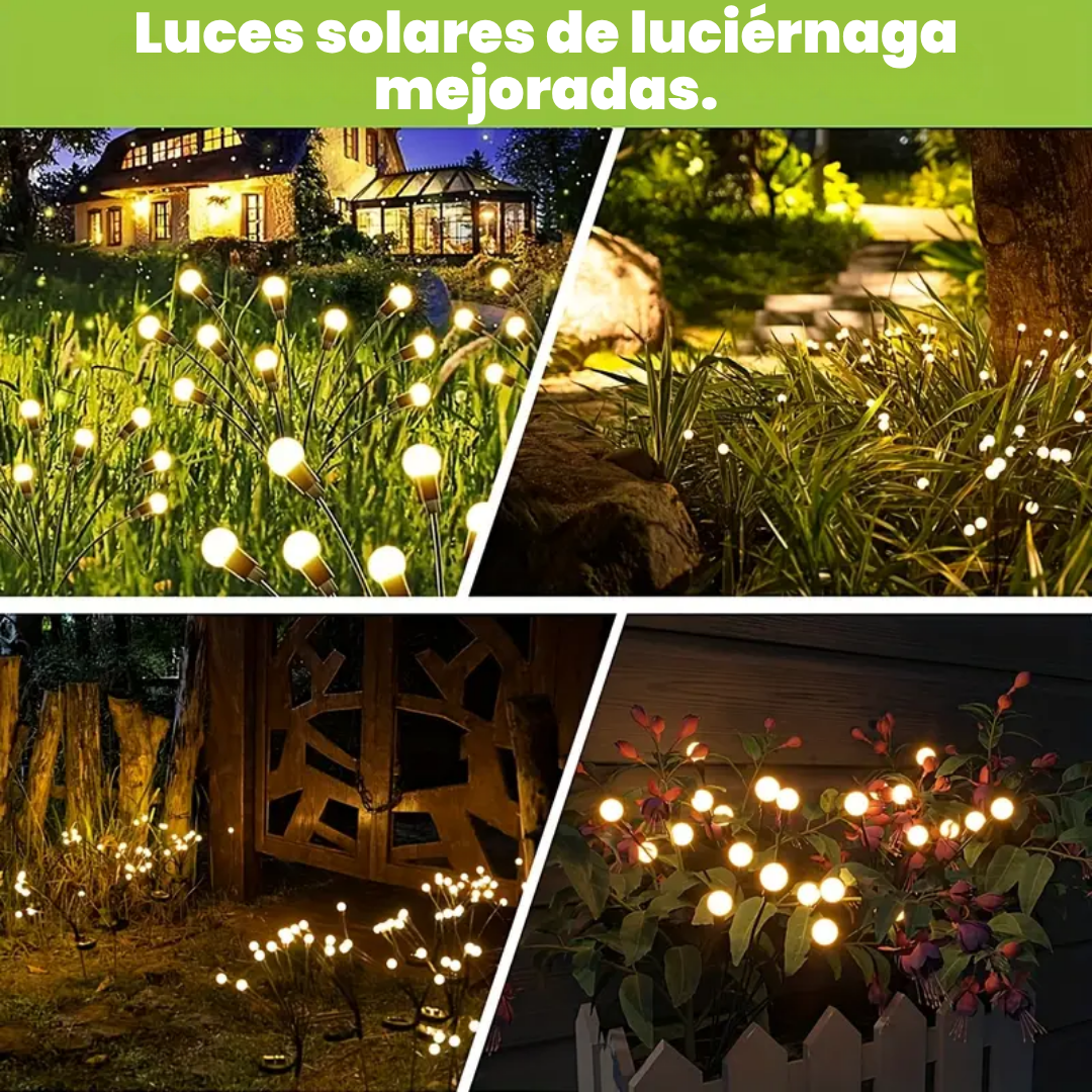 Luces panel Solar 5 Unidades