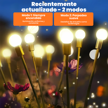 Luces panel Solar 5 Unidades